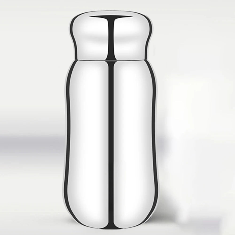 Customized Logo Portable Double Layer 316 Stainless Steel Vacuum Flask Coffee Thermos Sports Travel Mug Large Capacity Thermos C