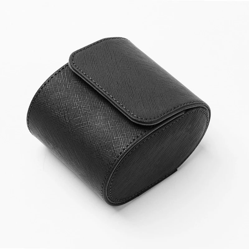 1 Slots Grids Watch Box Roll Travel Case Chic Portable Vintage Leather Display Storage Boxes High Quality Gift Watch Case