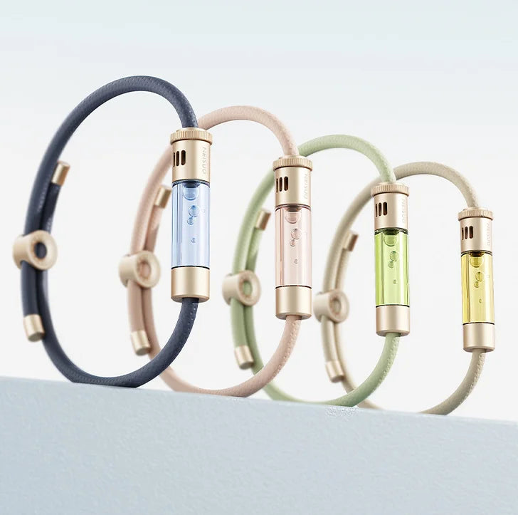 Fashion mosquito repellent bracelets with essential oils for outdoor insect repellent bracelets for children and adults