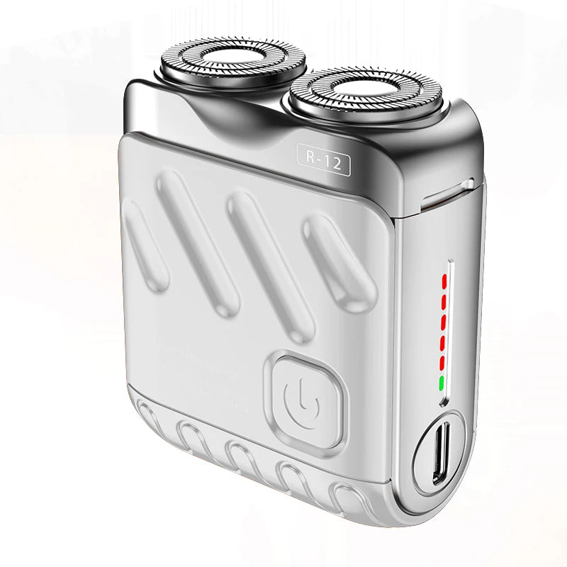 9000RPM High Speed Premium Portable Shaver Magnetic Blades 60Days Battery Life Type C Fast Charge IPX7 Waterproof Travel Razor