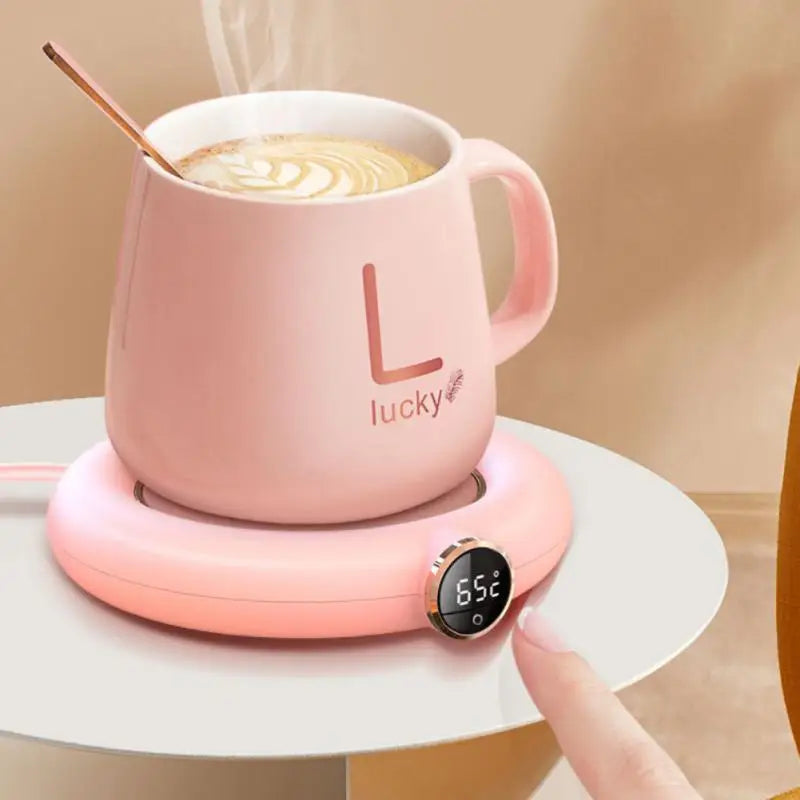 Cup Warmer Milk Tea Water Heating Pad Electric Coffee Mug Heating Mug Heater Cup Heater Warm Mat Constant Temperature Coaster