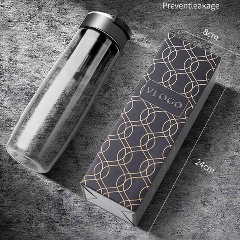 HUIMAI Summer New Magnetic Tea Cup Tritan Material Large Capacity Tea Separation Camping Travel Cup Sports Cup Handy Cup Car Cup