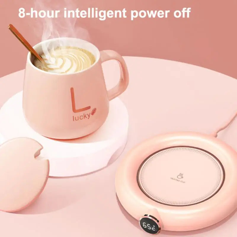 Cup Warmer Milk Tea Water Heating Pad Electric Coffee Mug Heating Mug Heater Cup Heater Warm Mat Constant Temperature Coaster