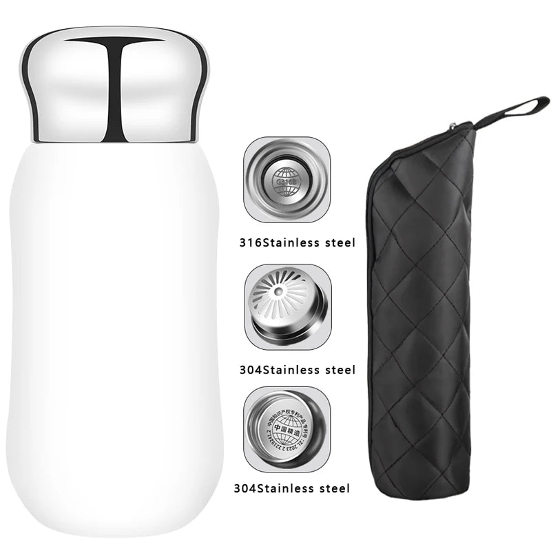 520ml Portable Double Stainless Steel Vacuum Flask Coffee Tea Thermos Sport Travel Mug Large Capacity Thermocup