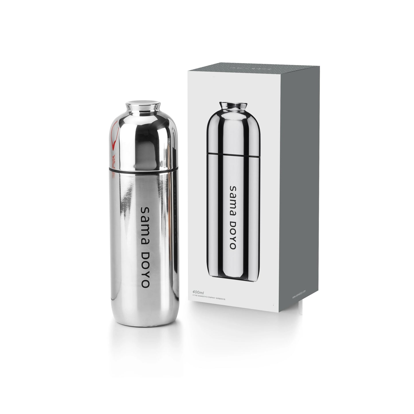 Samadoyo 400ml Thermal Tumbler - Ceramic Coated, 8H Hot/6H Cold, Titanium Filter & Magnetic Cup