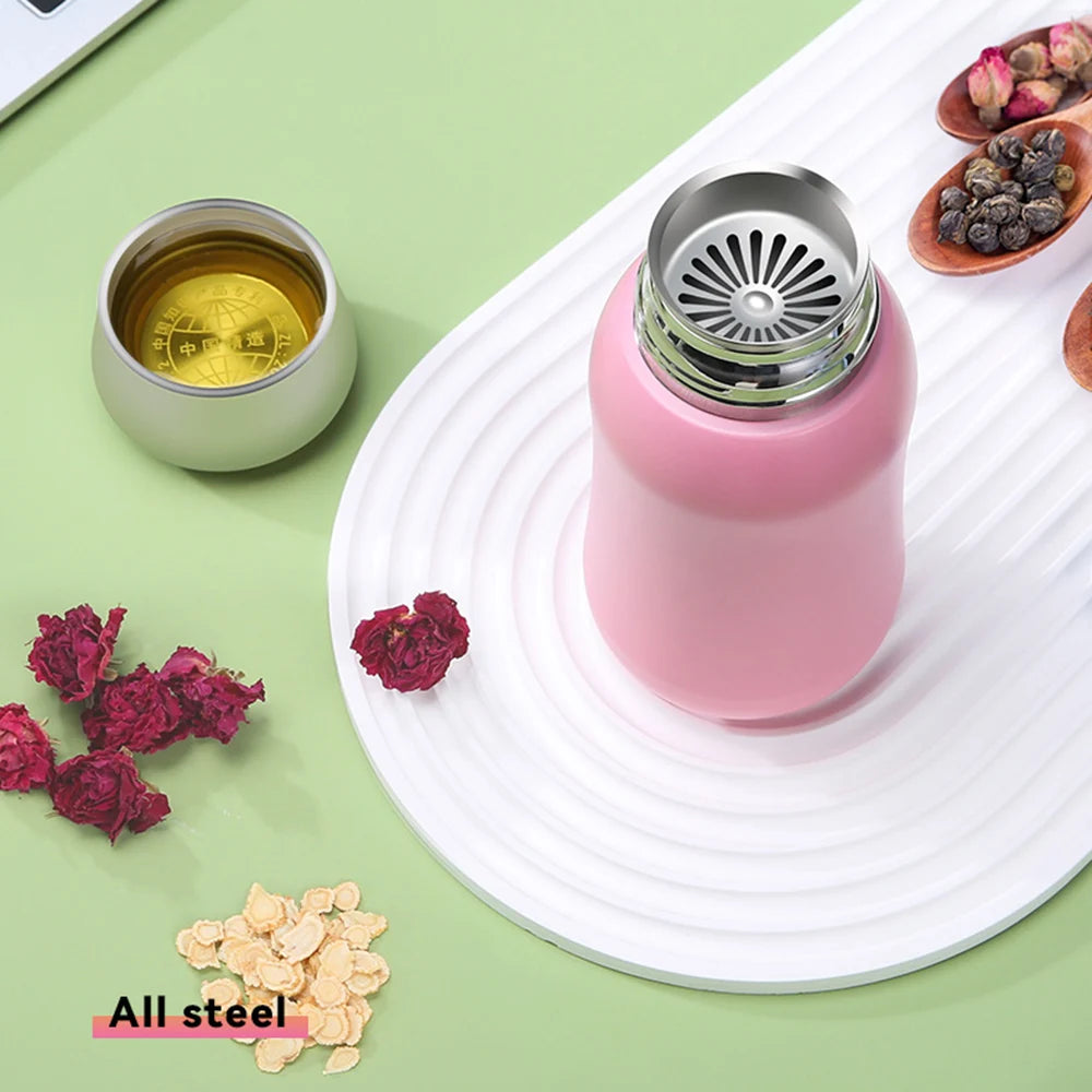 520ml Portable Double Stainless Steel Vacuum Flask Coffee Tea Thermos Sport Travel Mug Large Capacity Thermocup