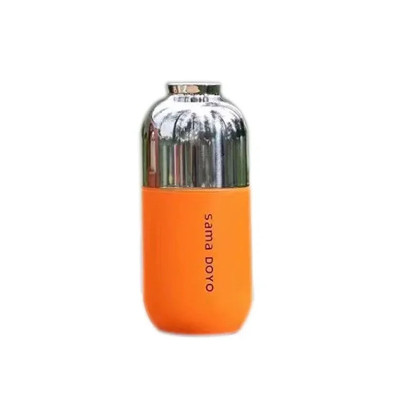 200ml Collapsible Travel Tea Maker with Magnetic Closure and Separate Infusion Chamber Titanium Camping Tea Pot