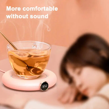 Cup Warmer Milk Tea Water Heating Pad Electric Coffee Mug Heating Mug Heater Cup Heater Warm Mat Constant Temperature Coaster
