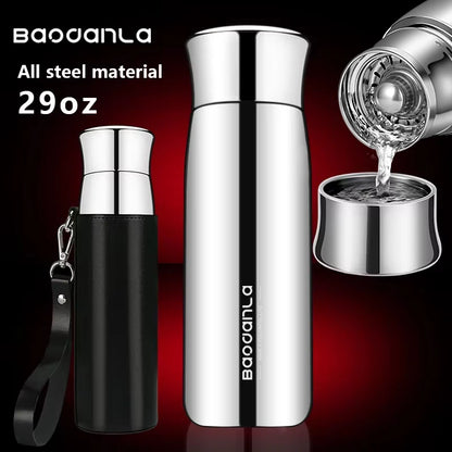 Thermal Mug Vacuum Insulated Coffee Mug, Double-wall Stainless Steel Travel Tumbler,   29 oz, Valentines Gift Custom Logo