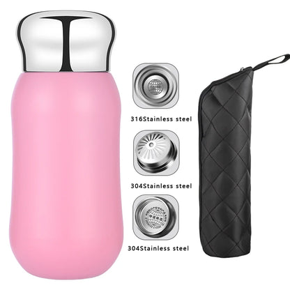 520ml Portable Double Stainless Steel Vacuum Flask Coffee Tea Thermos Sport Travel Mug Large Capacity Thermocup