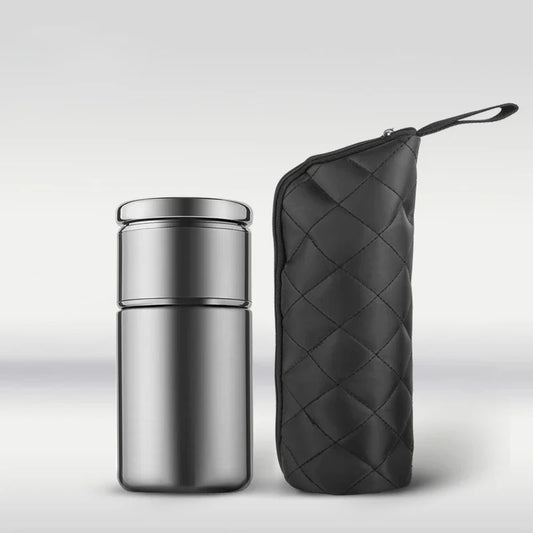 520ml Portable Double Stainless Steel Vacuum Flask Coffee Tea Thermos Sport Travel Mug Large Capacity Thermocup