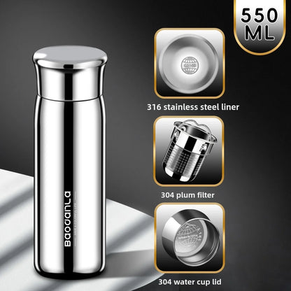 550 /850ml 28.75 Ounce Coffee Thermos | Thermal Water Bottle for Tea Hot & Cold Drinks Stainless Steel Vacuum Sealed Insulated T